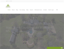 Tablet Screenshot of pollesproperties.com